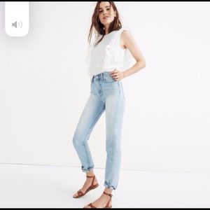 Madewell Perfect Summer Jean Fitzgerald Wash